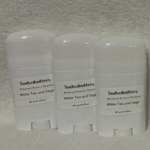 White Tea & Sage Deodorant for Women "Full Size"