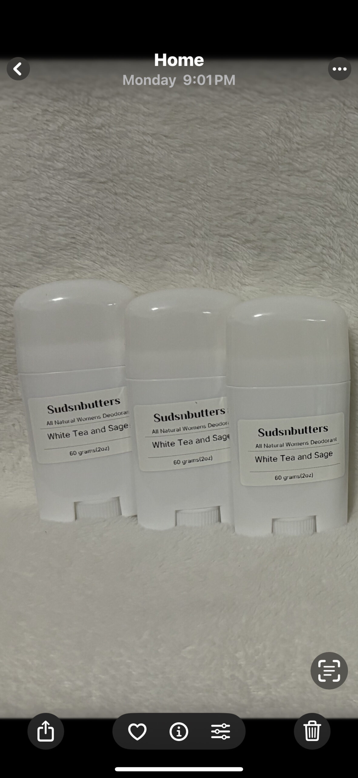 White Tea & Sage Deodorant for Women "Full Size"