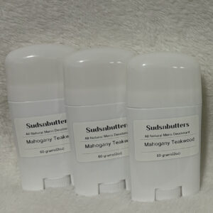 Mohagany Teakwood Deodorant Stick for Men "Full Size"