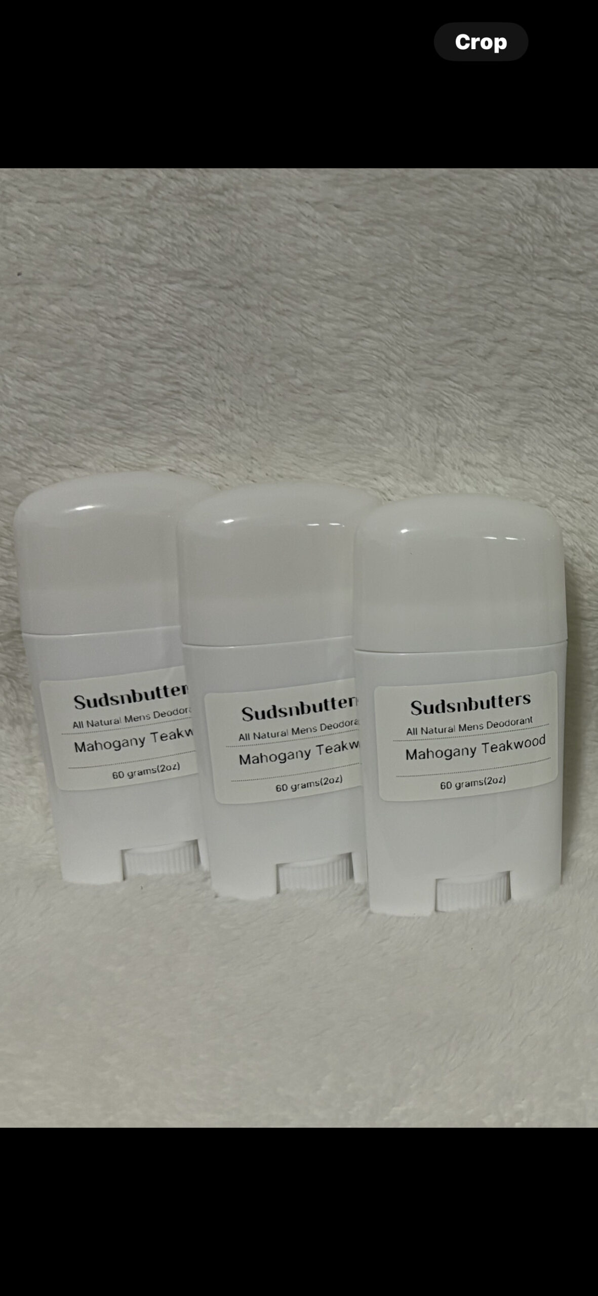 Mohagany Teakwood Deodorant Stick for Men "Full Size"